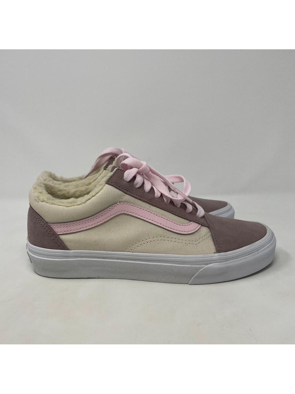 Vans Unisex Suede Sherpa Old Skool Low Top Sneakers Shoes - new - Picture 5 of 13